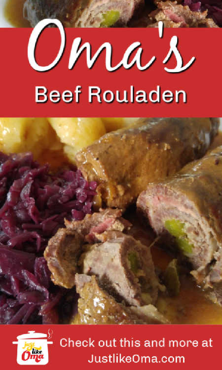 Oma S Authentic German Beef Rouladen Recipe