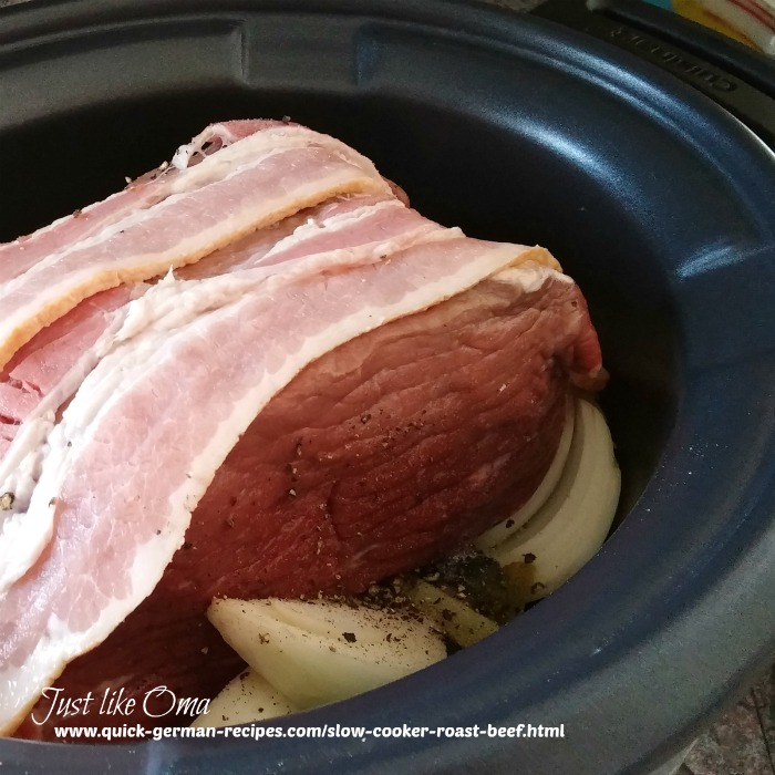 Try this slow cooker Roast Beef