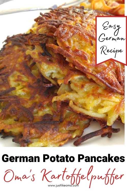 German Potato Pancakes (Kartoffelpuffer) - Cheerful Cook