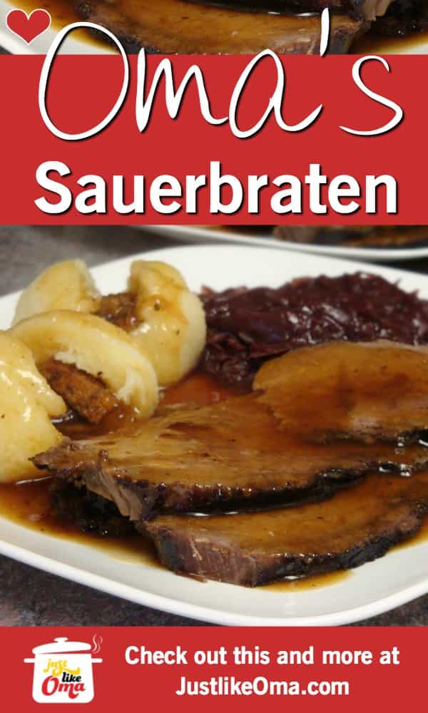 Authentic German Sauerbraten Recipe using a Crockpot