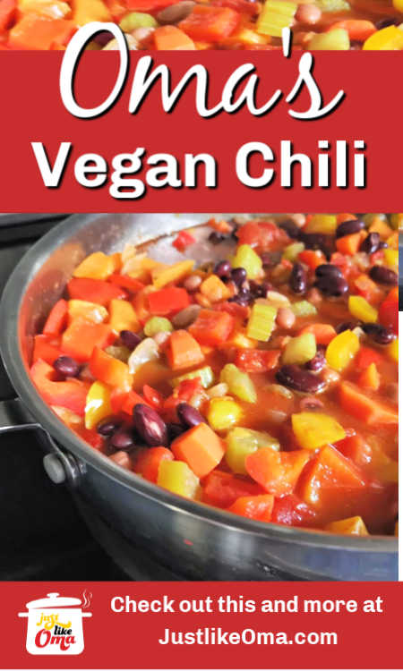Vegan Chili Recipe (Crockpot Recipe) – Oma's veganes Chili