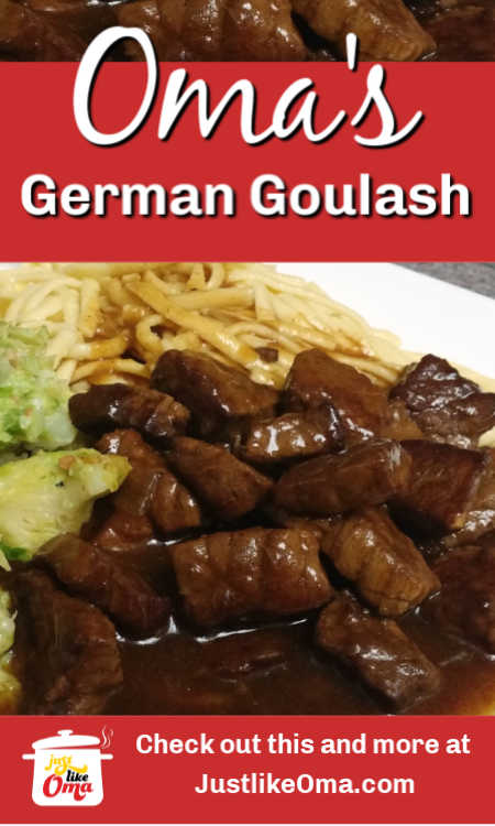 hur man gör goulash, tysk goulash, det vill säga ... det enkla sättet