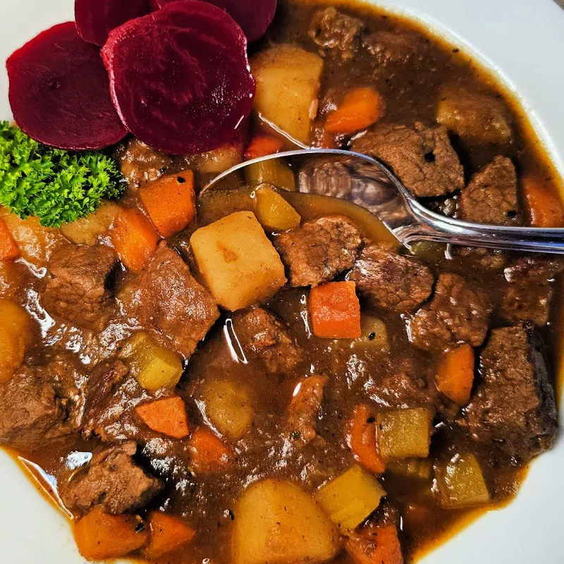 Oma's Pfefferpotthast: German Peppered Beef Stew