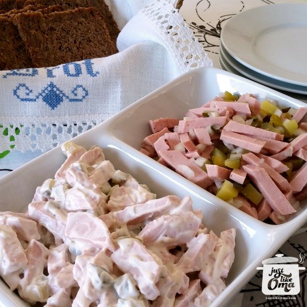 Wurstsalat &amp; Fleischsalat ~ Meat Salads made Just like Oma